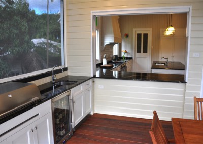 30mm Black Forest Gold Granite BBQ and Kitchen with Pencil Round Edge