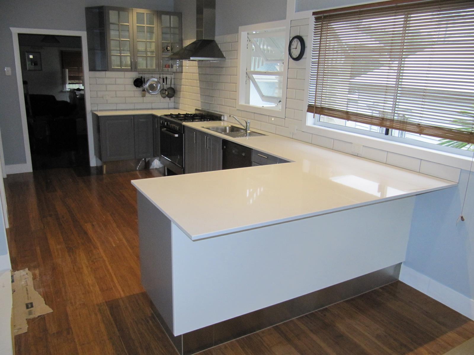 Caesarstone Ocean Foam Kitchen