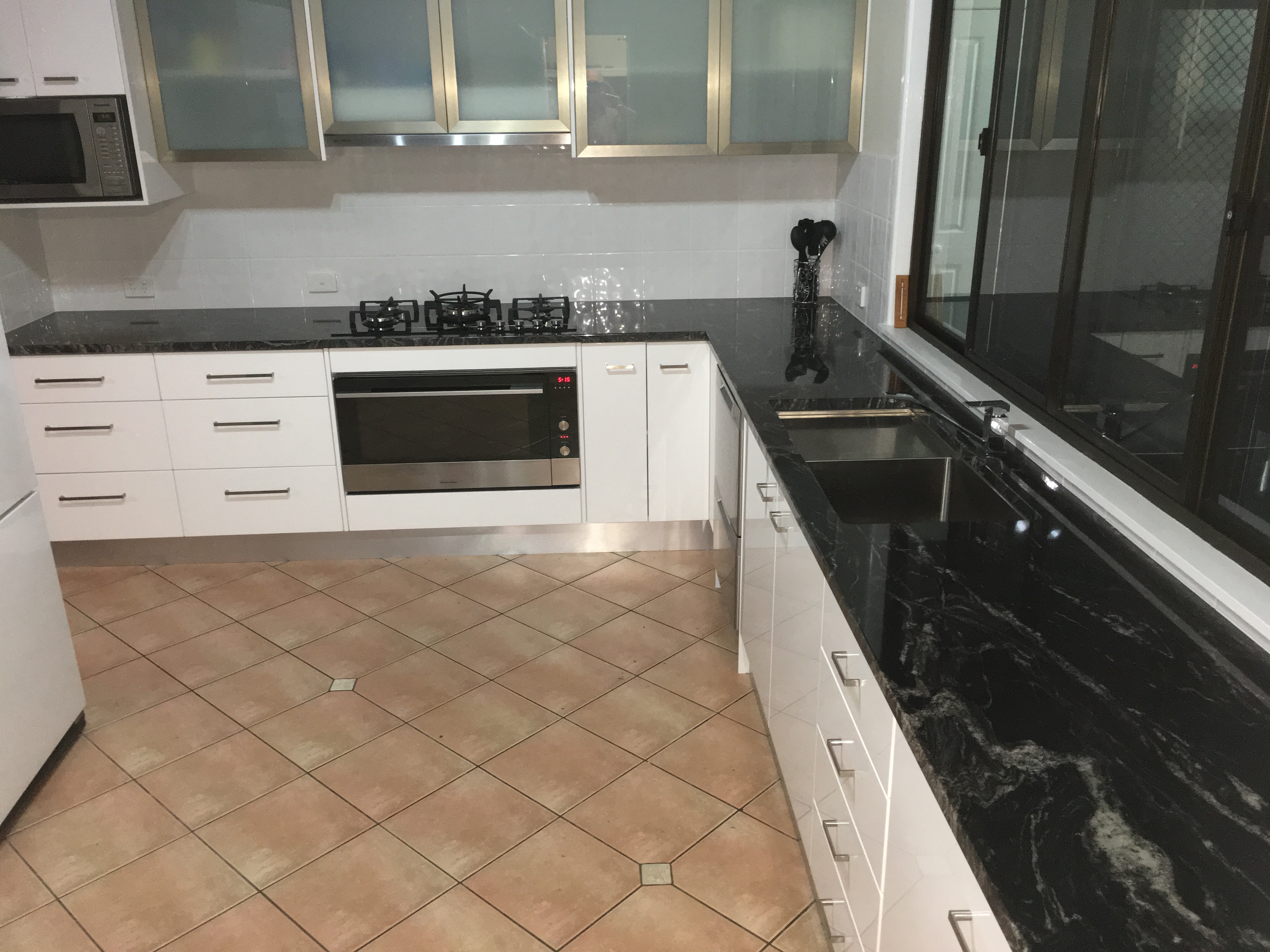 30mm Black Forest Granite Kitchen