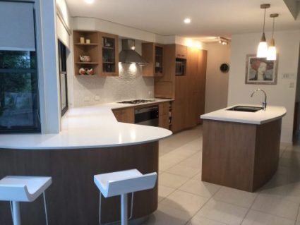 20mm Caesarstone Frosty Carina Kitchen Renovation