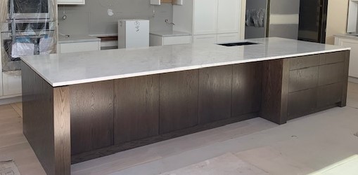 Carrara Marble Island by Brisbane Granite & Marble