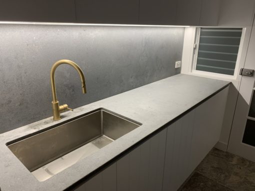 Caesarstone Airy Concrete Laundry by Brisbane Granite & Marble