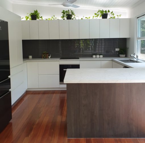 Stone Ambassador Enchanted White Kitchen by Brisbane Granite & Marble