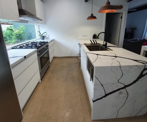 Stone Ambassador New York kitchen benchtop by Brisbane Granite and Marble