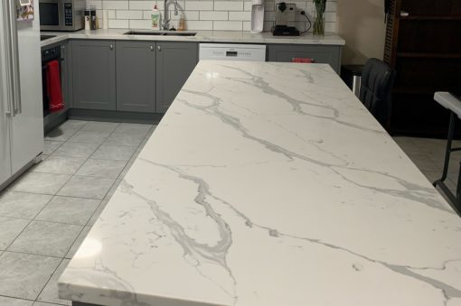 20mm Trendstone Cala Grigio Kitchen Benchtop by Brisbane Granite & Marble