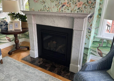 Project 9 – Carrara Fireplace