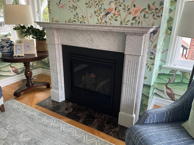 Project 9 – Carrara Fireplace